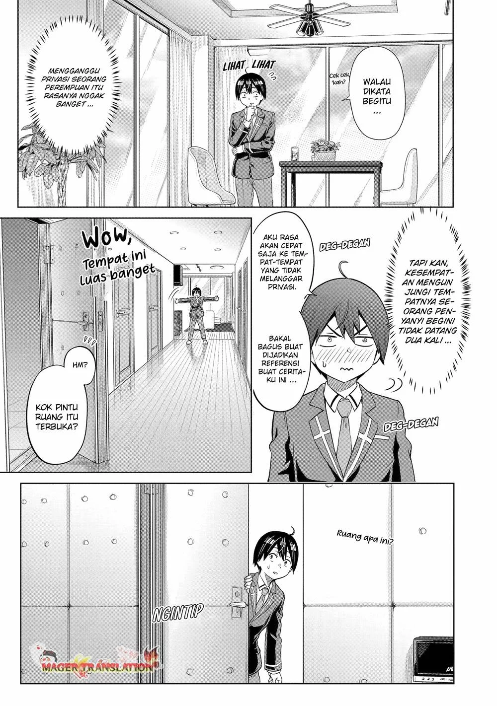 Koukousei WEB Sakka no Mote Seikatsu “Anta ga Kami Sakka na Wakenai desho” to Boku wo Futta Osananajimi ga Koukaishiteru kedo Mou Osoi Chapter 9 Gambar 4