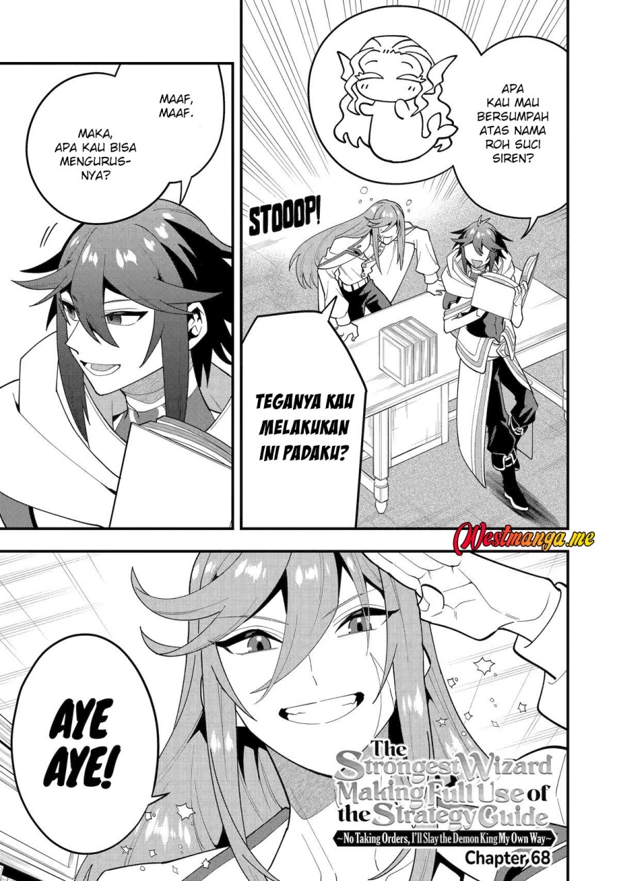 Kouryakuhon o Kushi Suru Saikyou no Mahoutsukai ~”meirei sa sero” to wa Iwa Senai Oreryuu Mao Tobatsu Saizen Ruuto ~ Chapter 68 Gambar 5