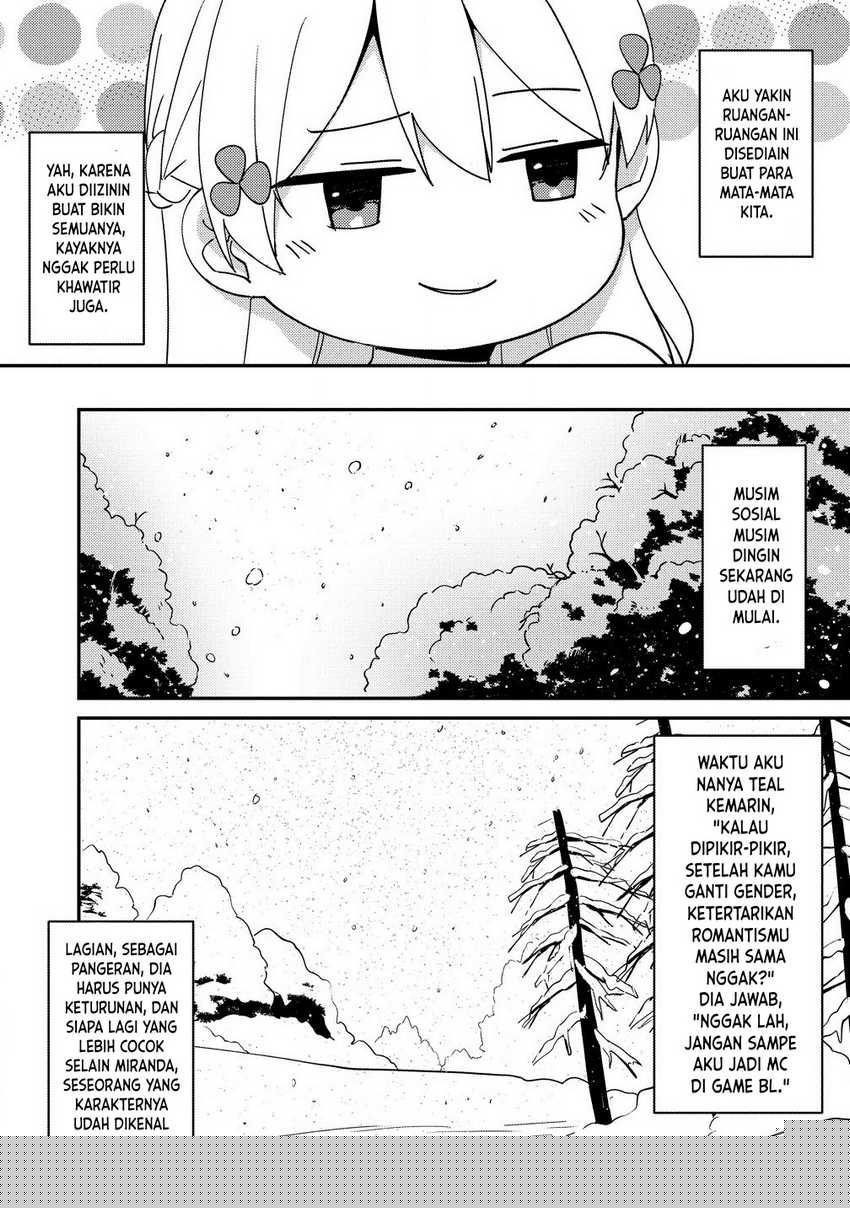 Koushaku Reijou ni Tensei shiteshimatta node, Mental Otome na Ore wa, Zenryoku de Onnanoko wo Tanoshimimasu Chapter 24 Gambar 11