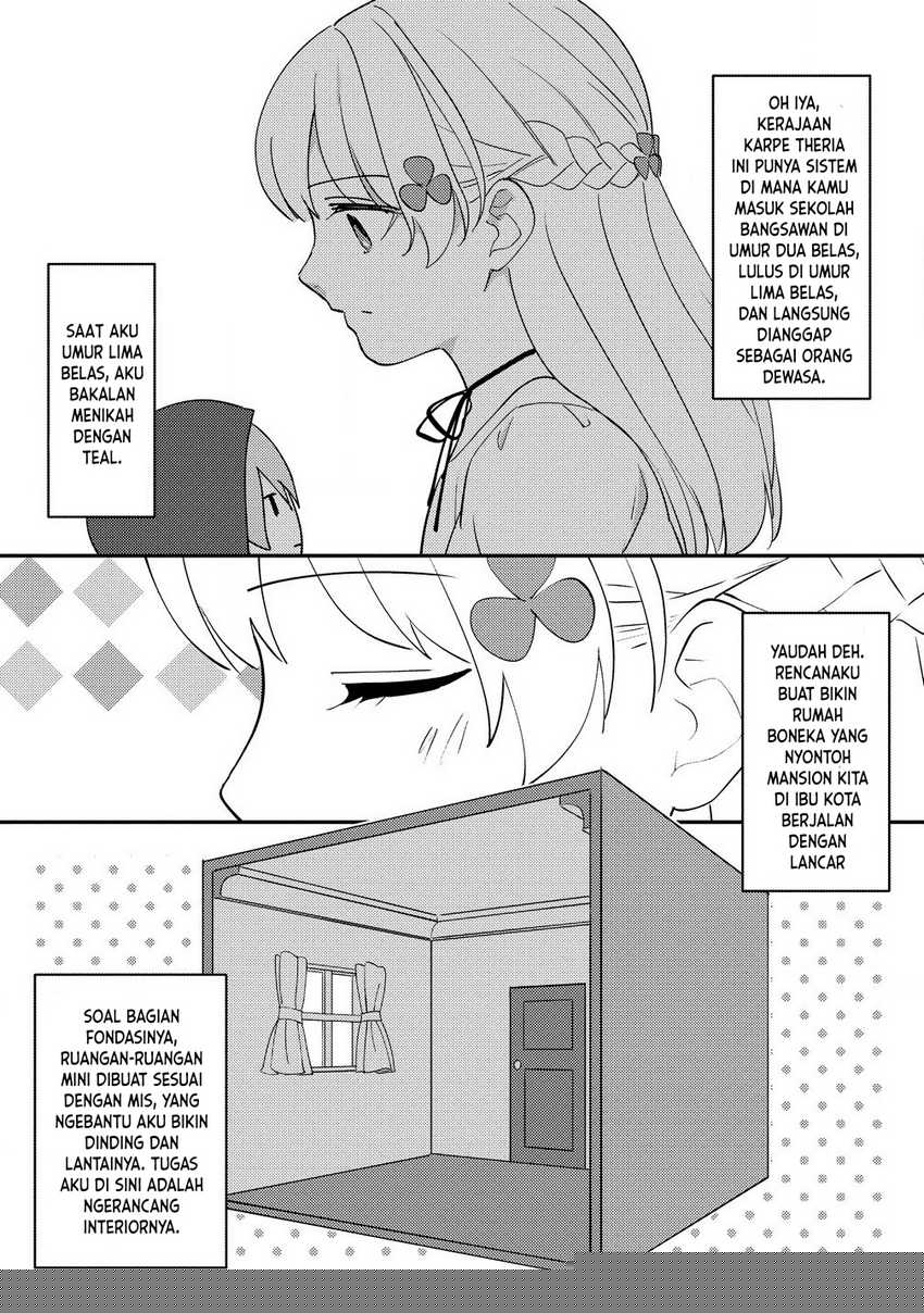 Koushaku Reijou ni Tensei shiteshimatta node, Mental Otome na Ore wa, Zenryoku de Onnanoko wo Tanoshimimasu Chapter 24 Gambar 4