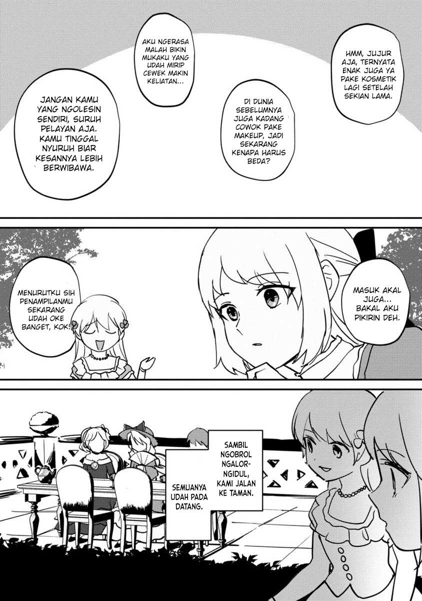 Koushaku Reijou ni Tensei shiteshimatta node, Mental Otome na Ore wa, Zenryoku de Onnanoko wo Tanoshimimasu Chapter 27 Gambar 17