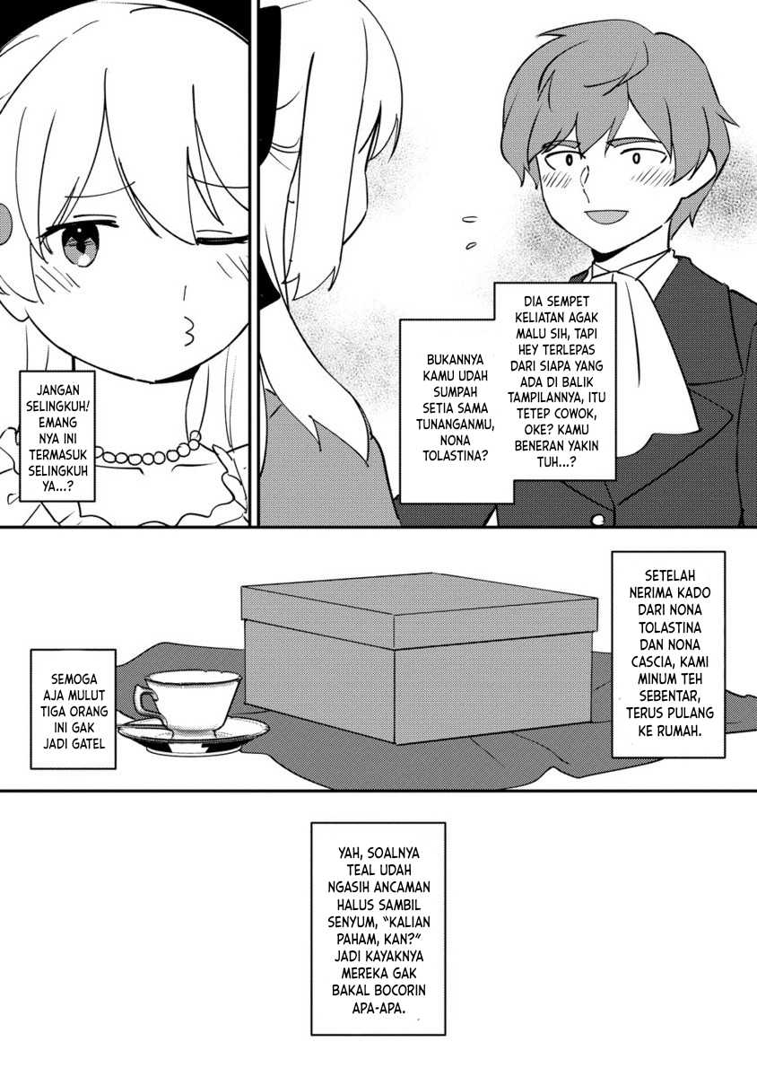 Koushaku Reijou ni Tensei shiteshimatta node, Mental Otome na Ore wa, Zenryoku de Onnanoko wo Tanoshimimasu Chapter 27 Gambar 26