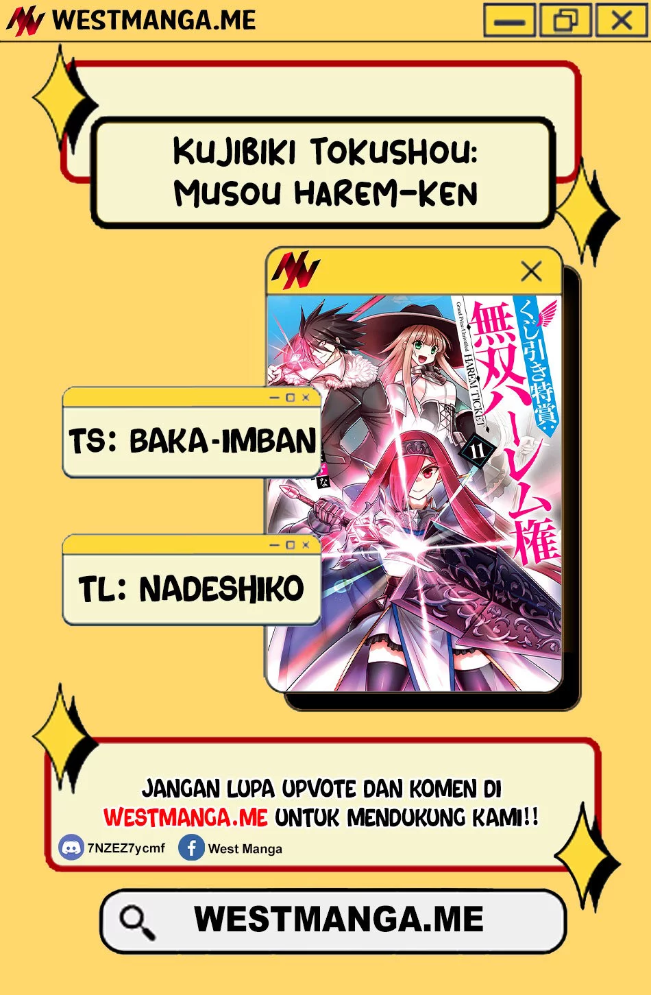 Baca  Kujibiki Tokushou: Musou Harem-ken Chapter 54 Gambar 2