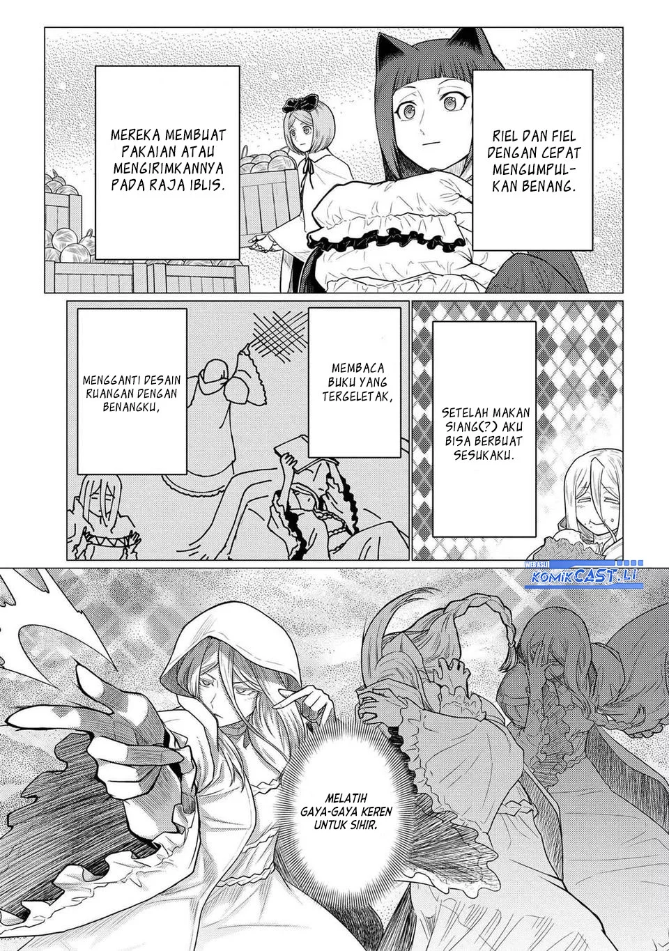 Kumo desu ga, Nani ka? Chapter 71.2 Gambar 5