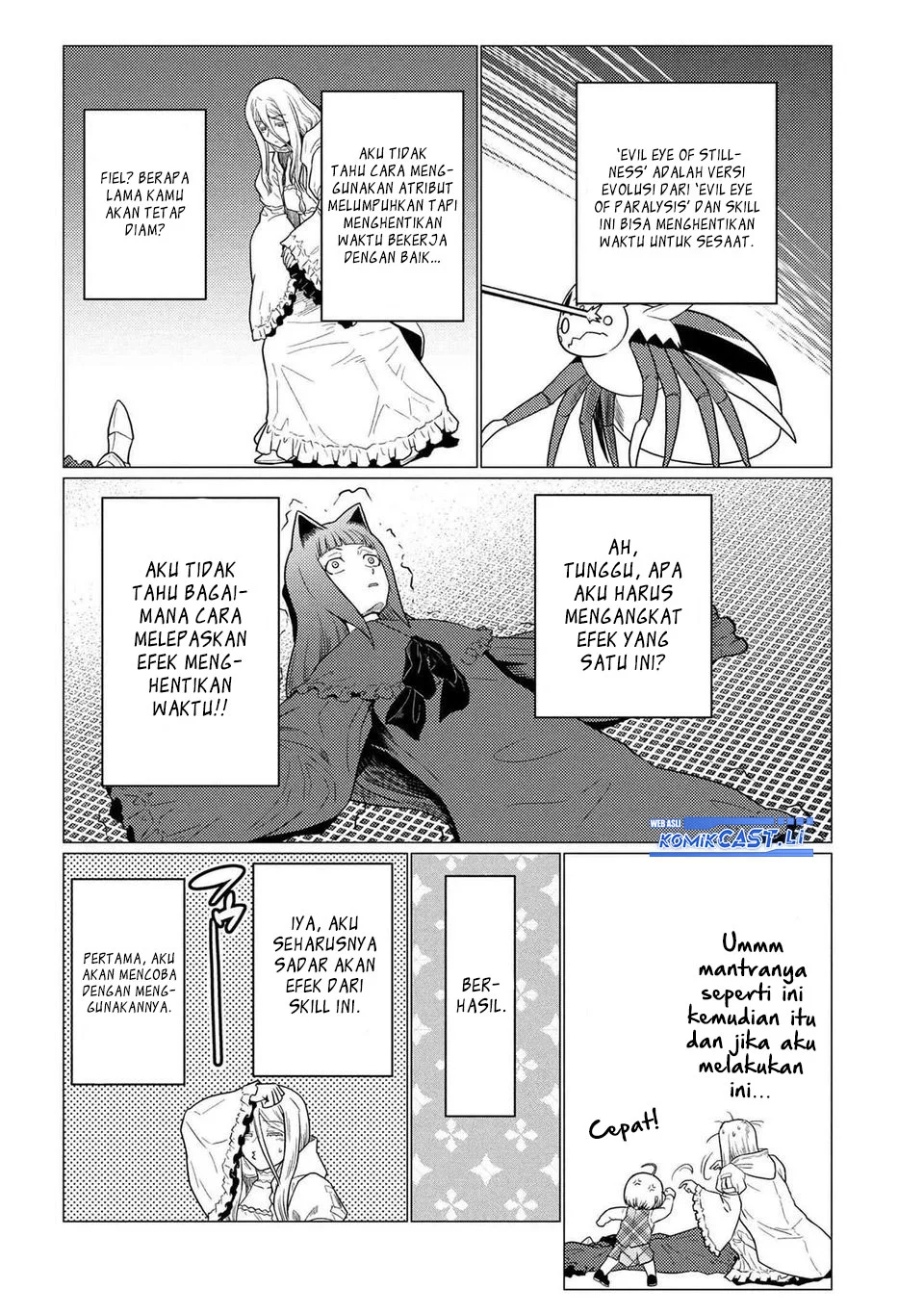 Kumo desu ga, Nani ka? Chapter 72.2 Gambar 12