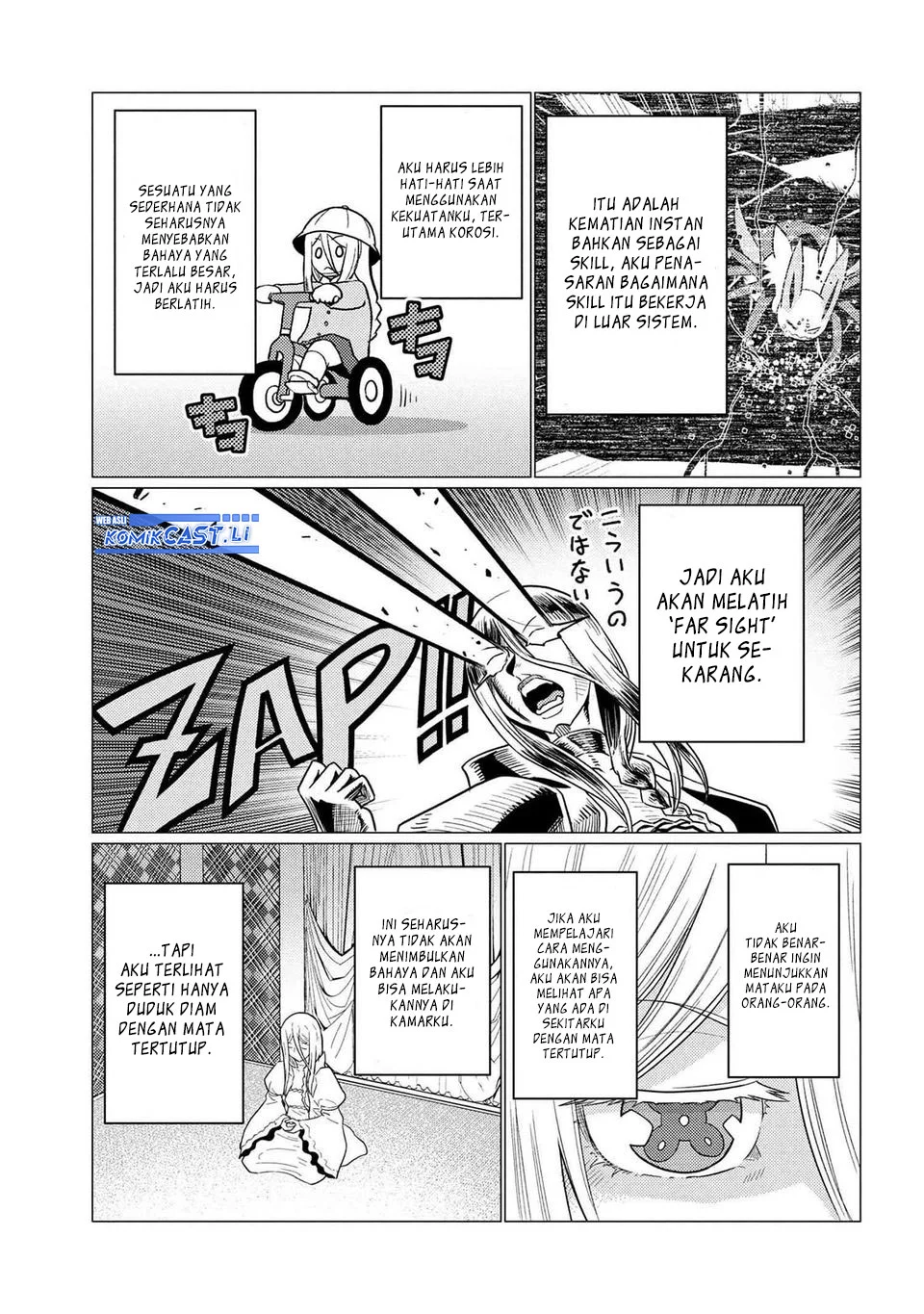 Kumo desu ga, Nani ka? Chapter 72.2 Gambar 9