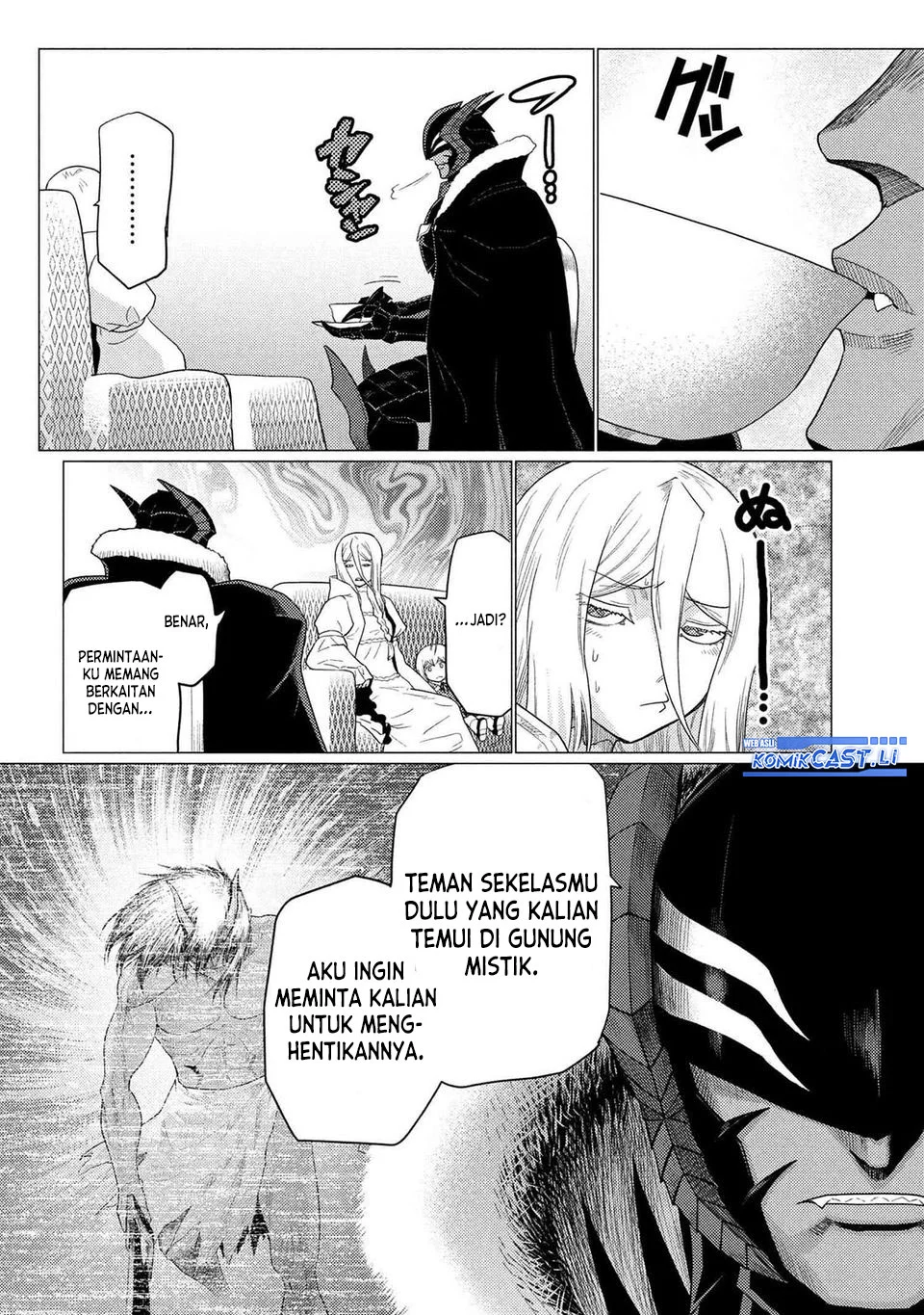 Kumo desu ga, Nani ka? Chapter 73.1 Gambar 4