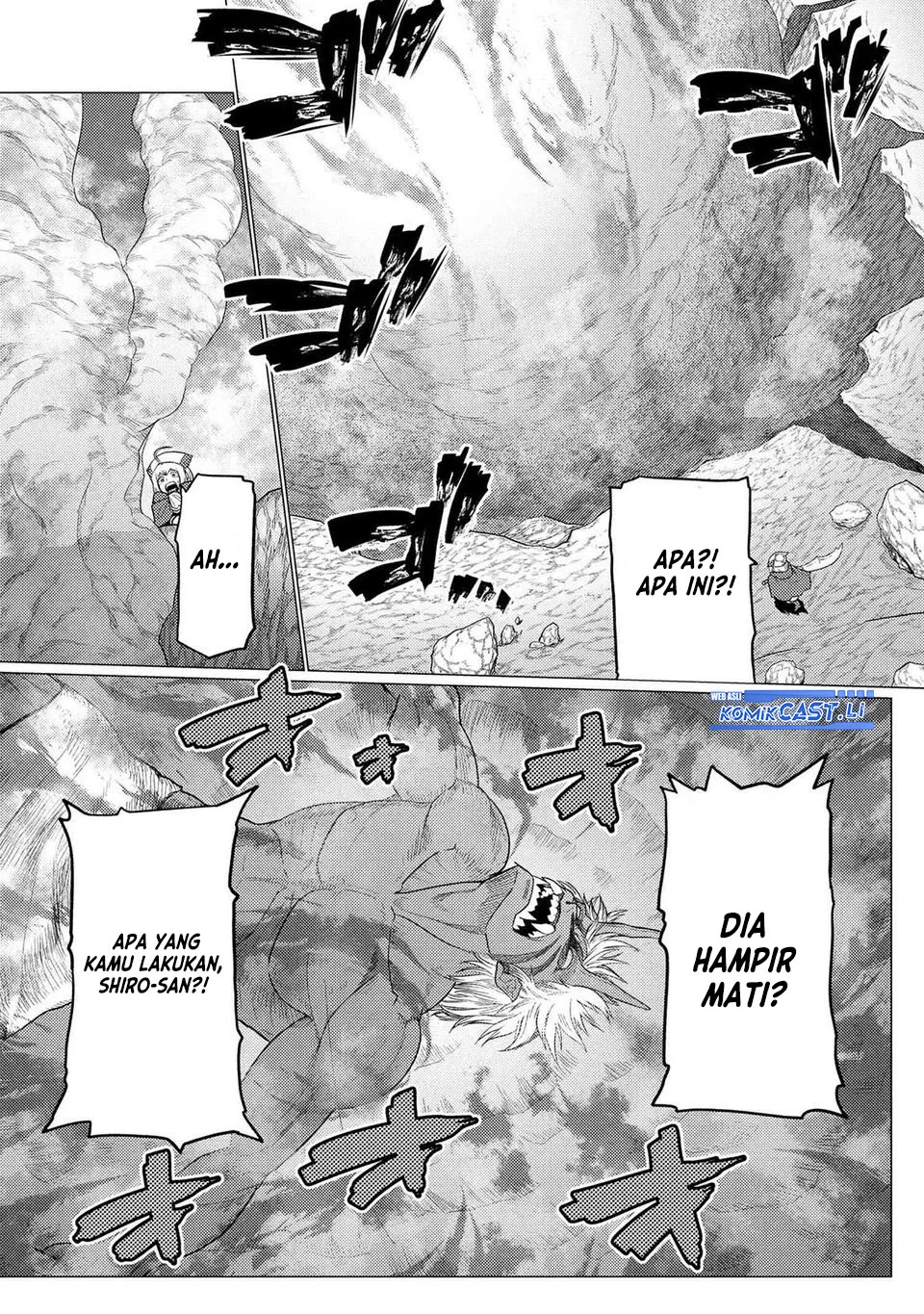 Kumo desu ga, Nani ka? Chapter 74.1 Gambar 12