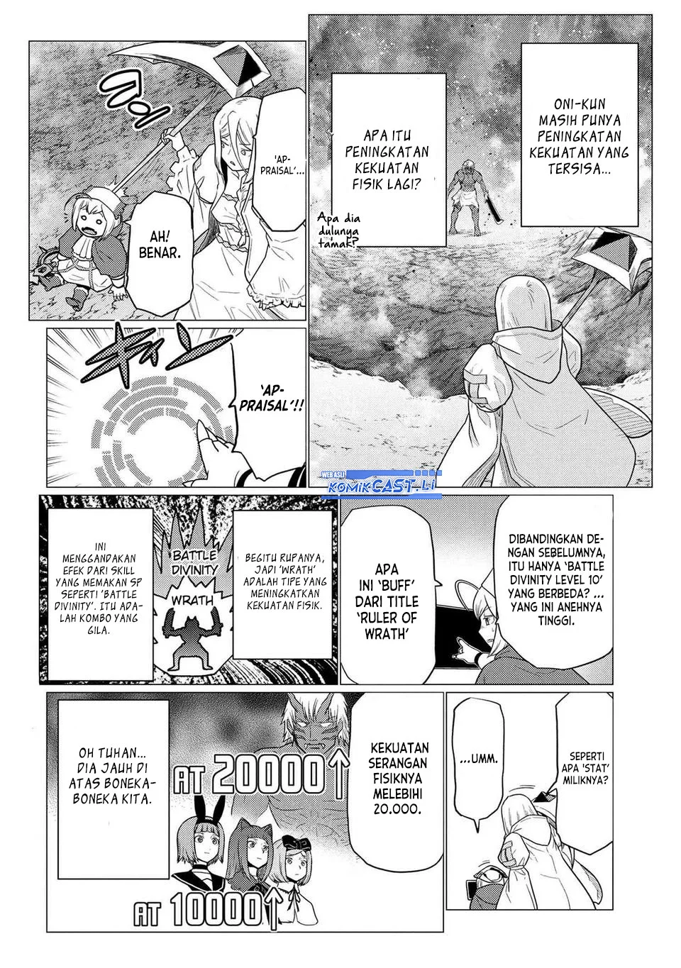 Baca  Kumo desu ga, Nani ka? Chapter 74.1 Gambar 2