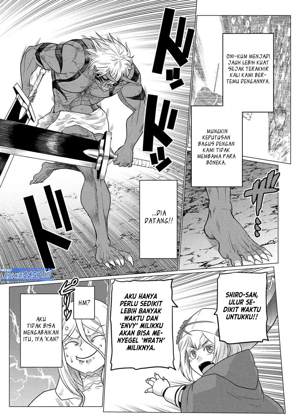 Kumo desu ga, Nani ka? Chapter 74.1 Gambar 3