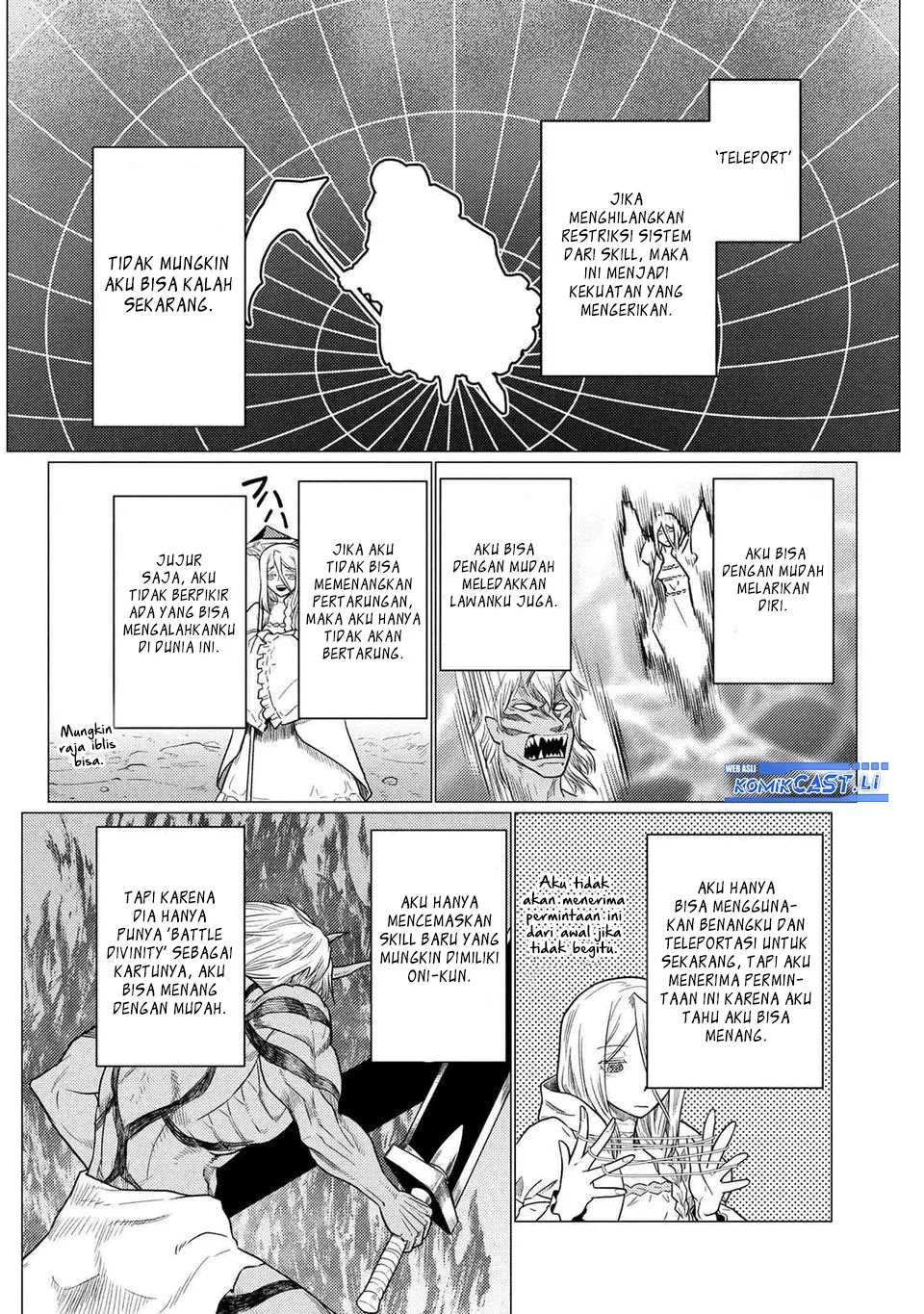 Kumo desu ga, Nani ka? Chapter 74.1 Gambar 6