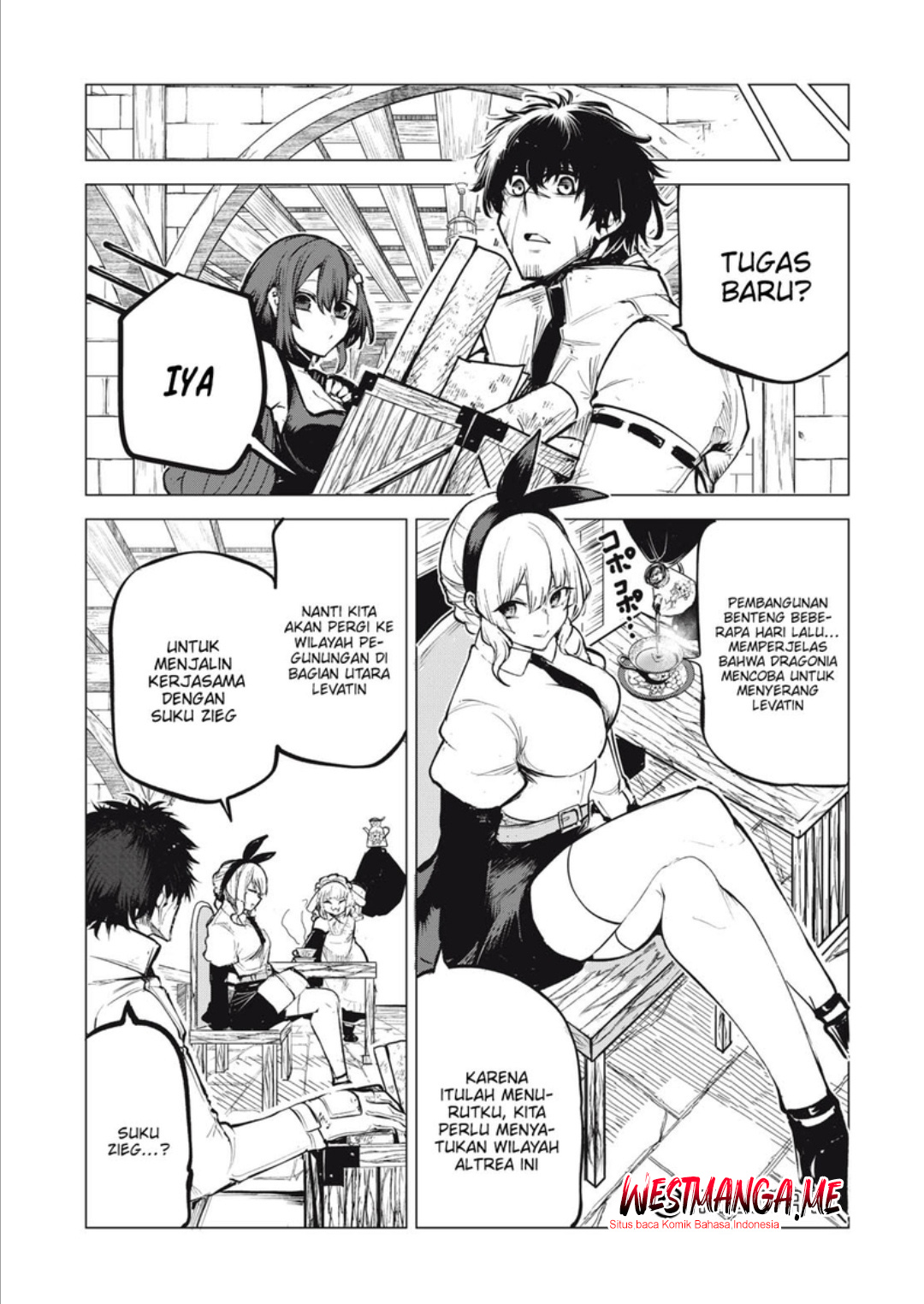 Kuni wo Owareta Ryuushi-san, Hirowareta Ringoku de Ukkari Musou shite Shimau Chapter 13 Gambar 16
