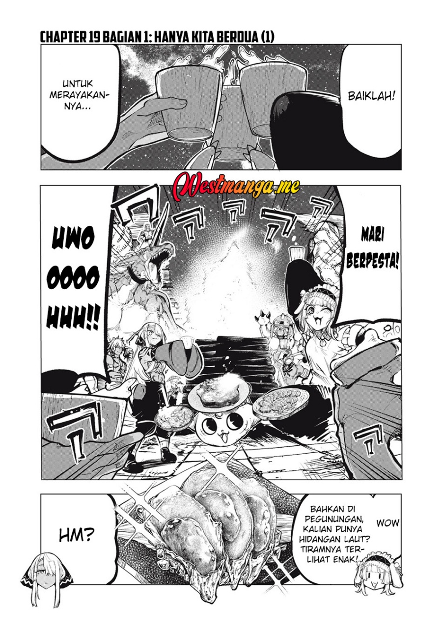 Baca Kuni wo Owareta Ryuushi-san, Hirowareta Ringoku de Ukkari Musou shite Shimau Chapter 19.1 Gambar 2
