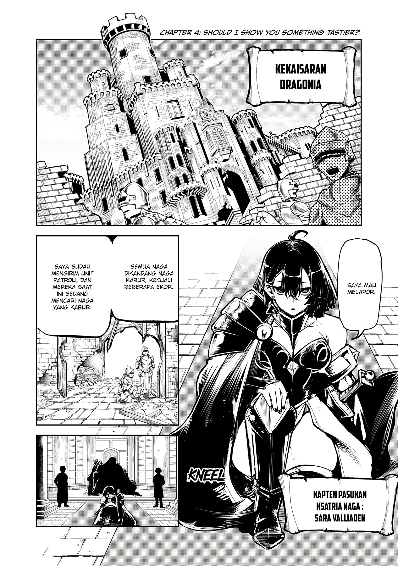 Baca Kuni wo Owareta Ryuushi-san, Hirowareta Ringoku de Ukkari Musou shite Shimau Chapter 4 Gambar 2