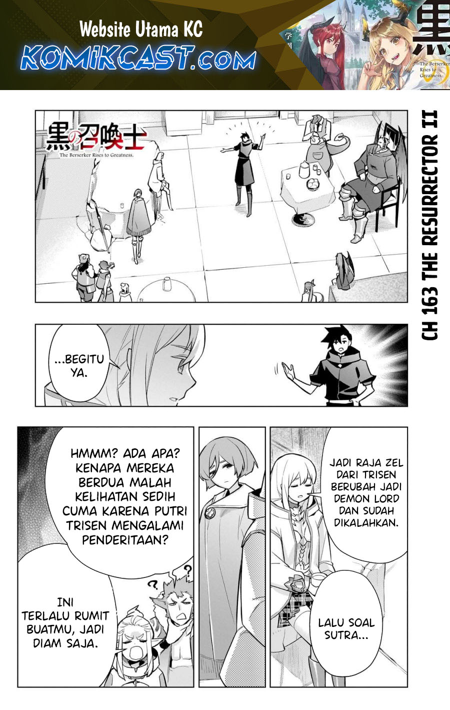 Baca Komik Kuro no Shoukanshi Chapter 163 Gambar 1