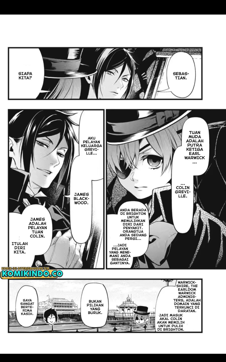 Kuroshitsuji Chapter 213 Gambar 9