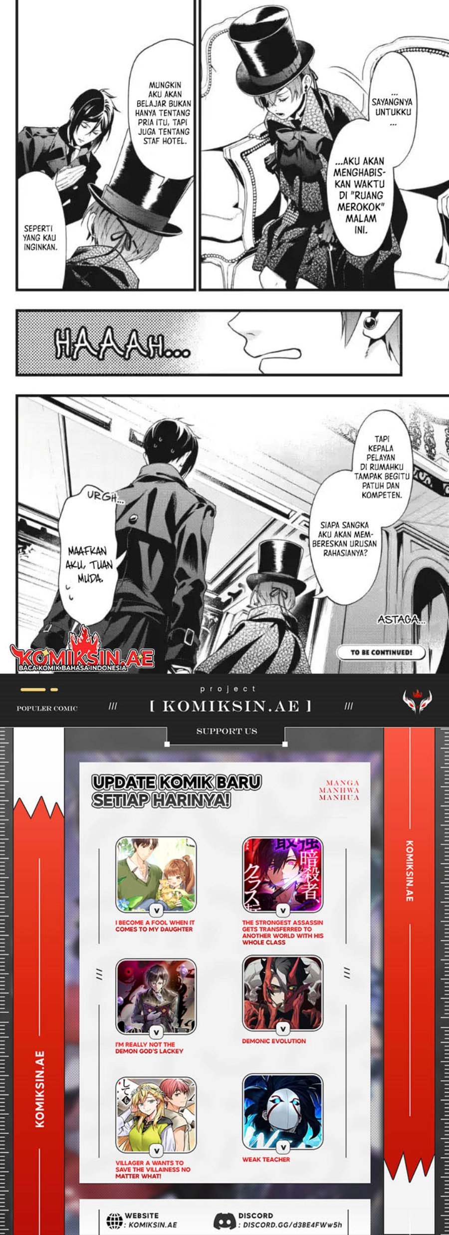 Kuroshitsuji Chapter 215 Gambar 25