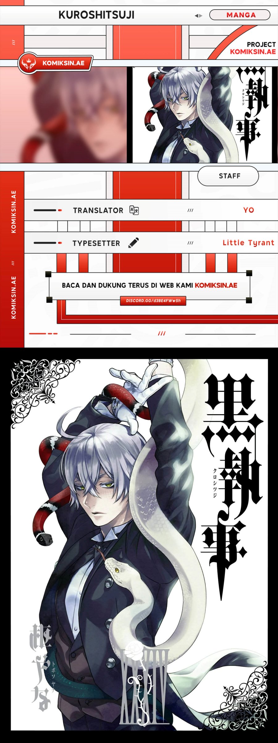 Baca Komik Kuroshitsuji Chapter 216 Gambar 1