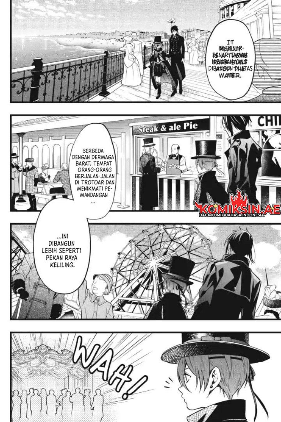 Kuroshitsuji Chapter 216 Gambar 18