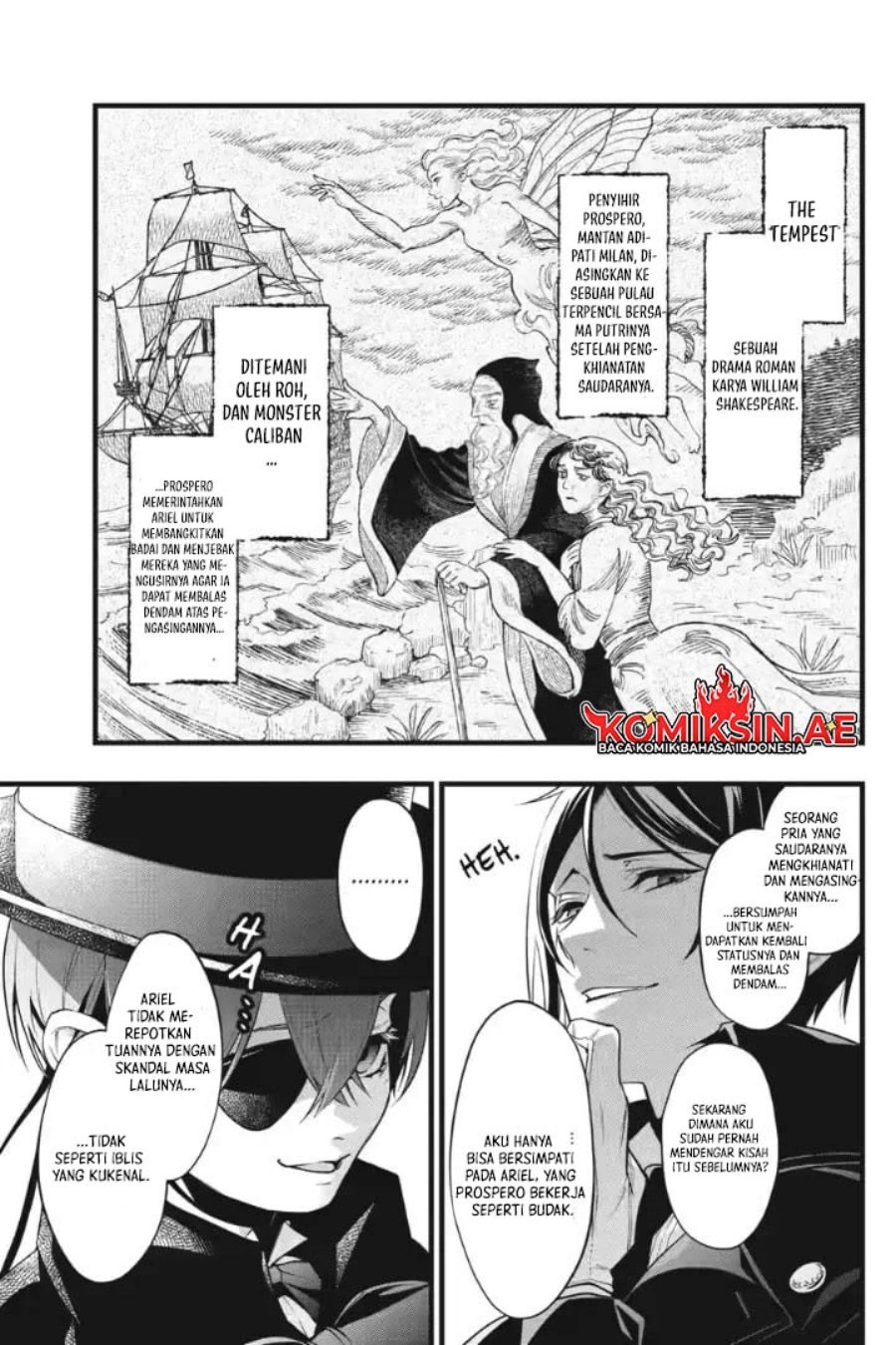 Kuroshitsuji Chapter 216 Gambar 21