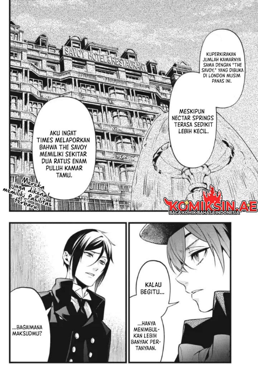 Kuroshitsuji Chapter 216 Gambar 7