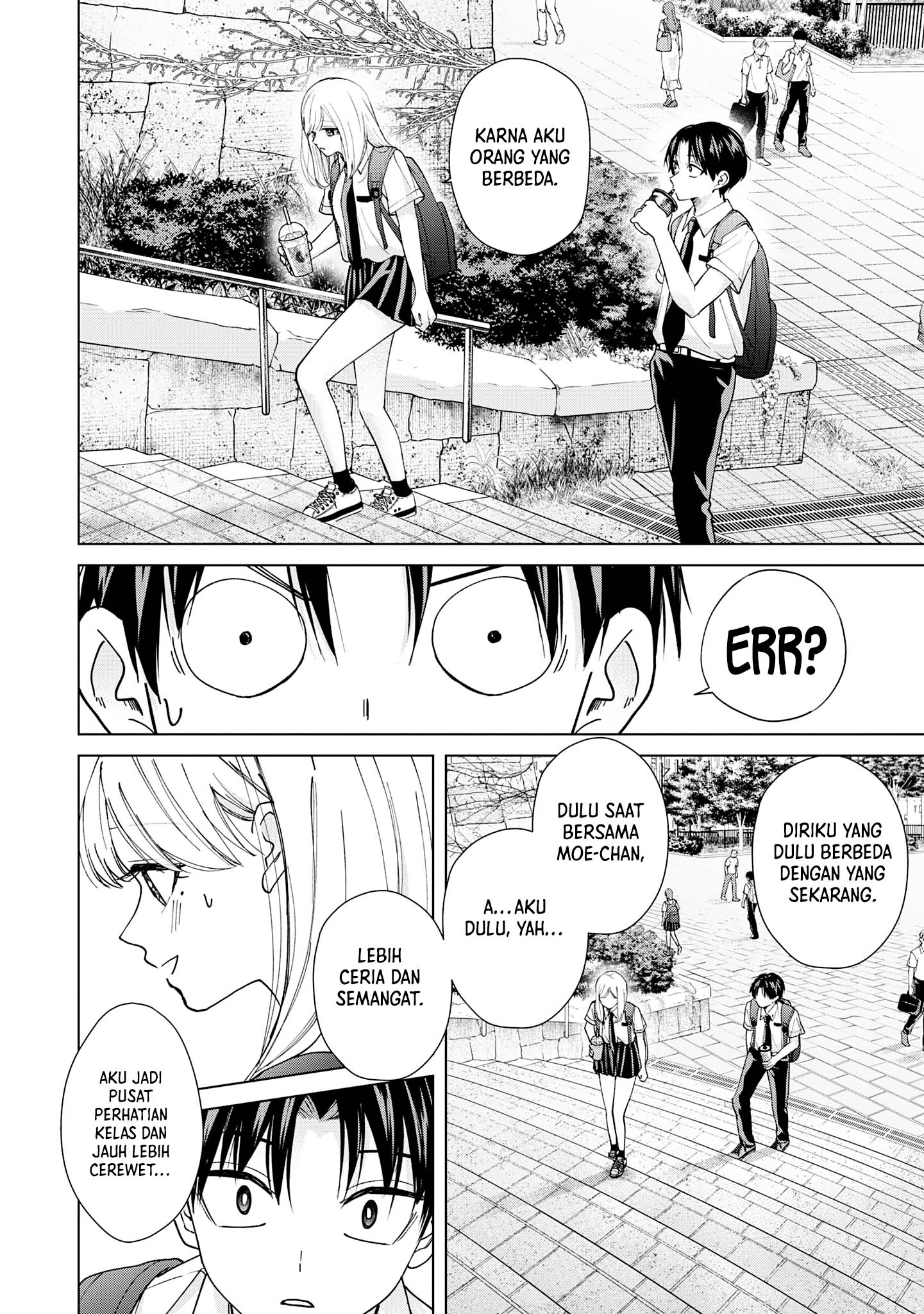 Kusunoki-san wa Koukou Debut ni Shippai shite Iru Chapter 18 Gambar 8