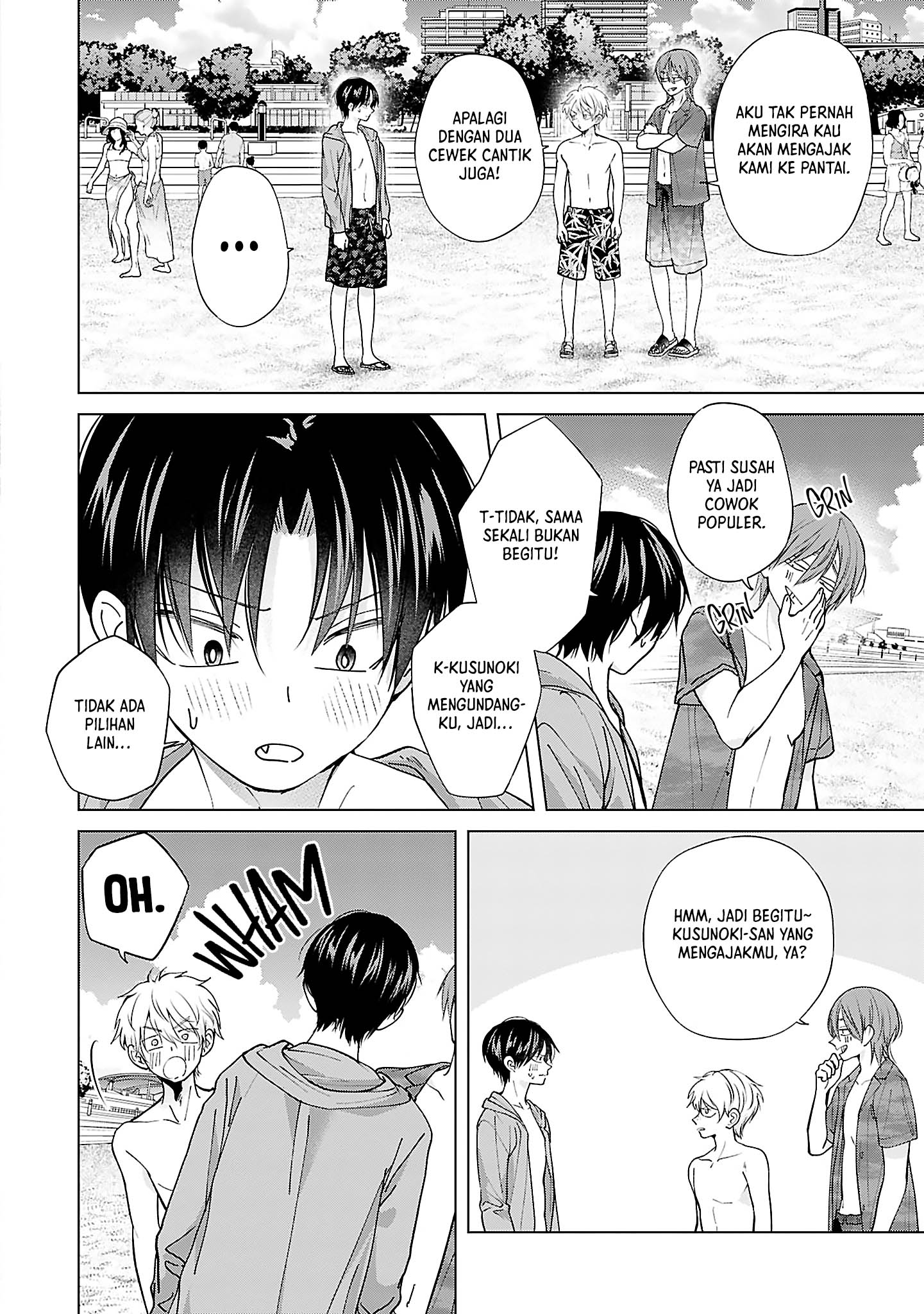 Baca Kusunoki-san wa Koukou Debut ni Shippai shite Iru Chapter 27 Gambar 2