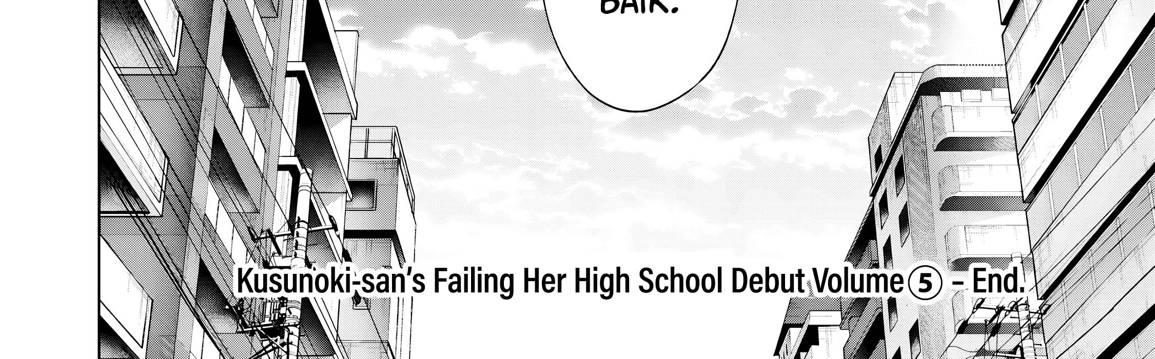 Kusunoki-san wa Koukou Debut ni Shippai shite Iru Chapter 36 Gambar 50