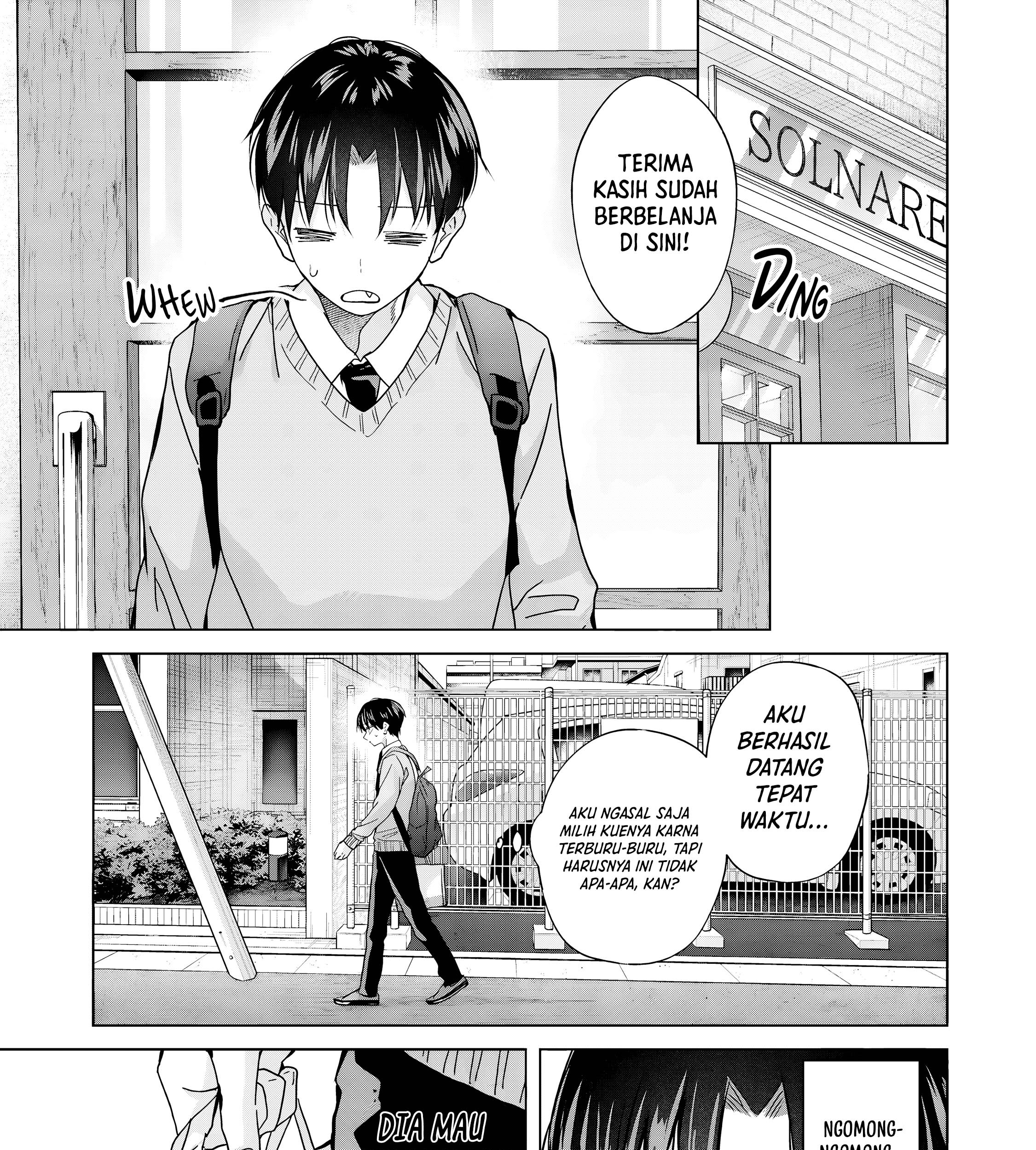 Kusunoki-san wa Koukou Debut ni Shippai shite Iru Chapter 36 Gambar 9