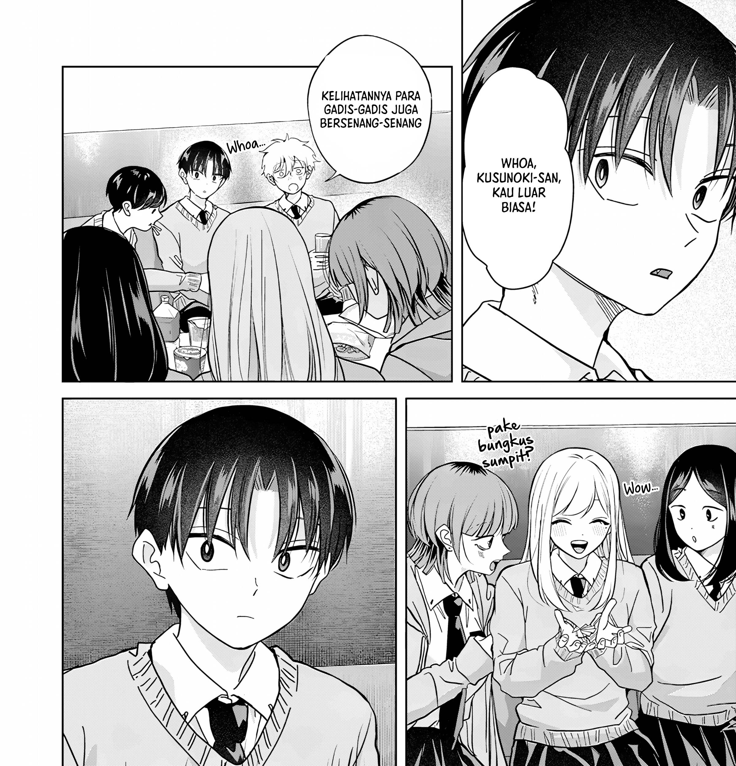 Kusunoki-san wa Koukou Debut ni Shippai shite Iru Chapter 41.2 Gambar 3