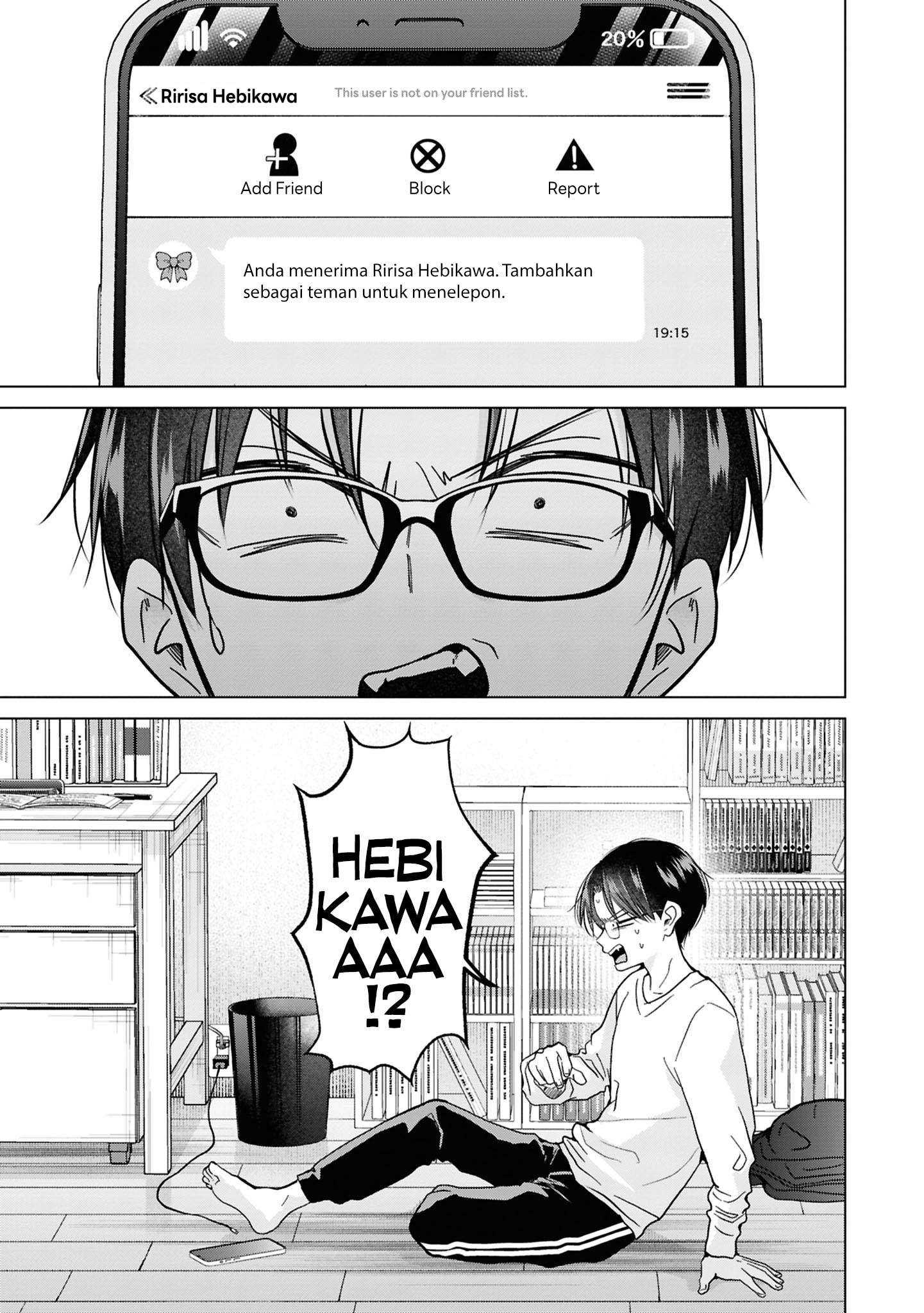 Kusunoki-san wa Koukou Debut ni Shippai shite Iru Chapter 42 Gambar 3