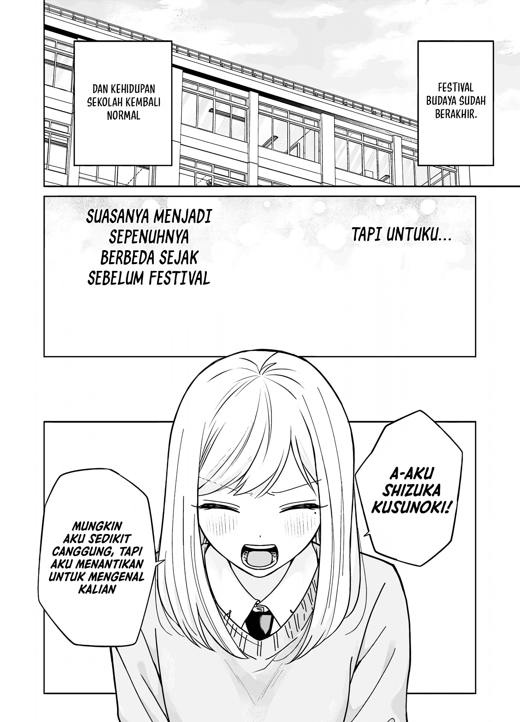 Kusunoki-san wa Koukou Debut ni Shippai shite Iru Chapter 43 Gambar 3