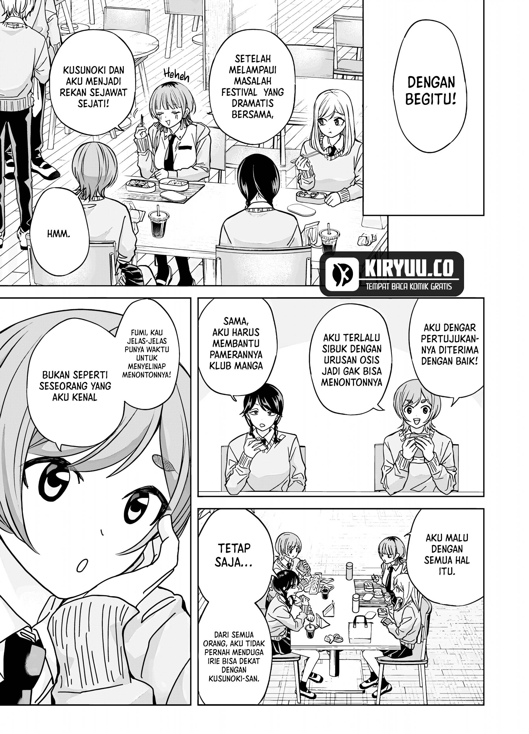 Kusunoki-san wa Koukou Debut ni Shippai shite Iru Chapter 43 Gambar 9