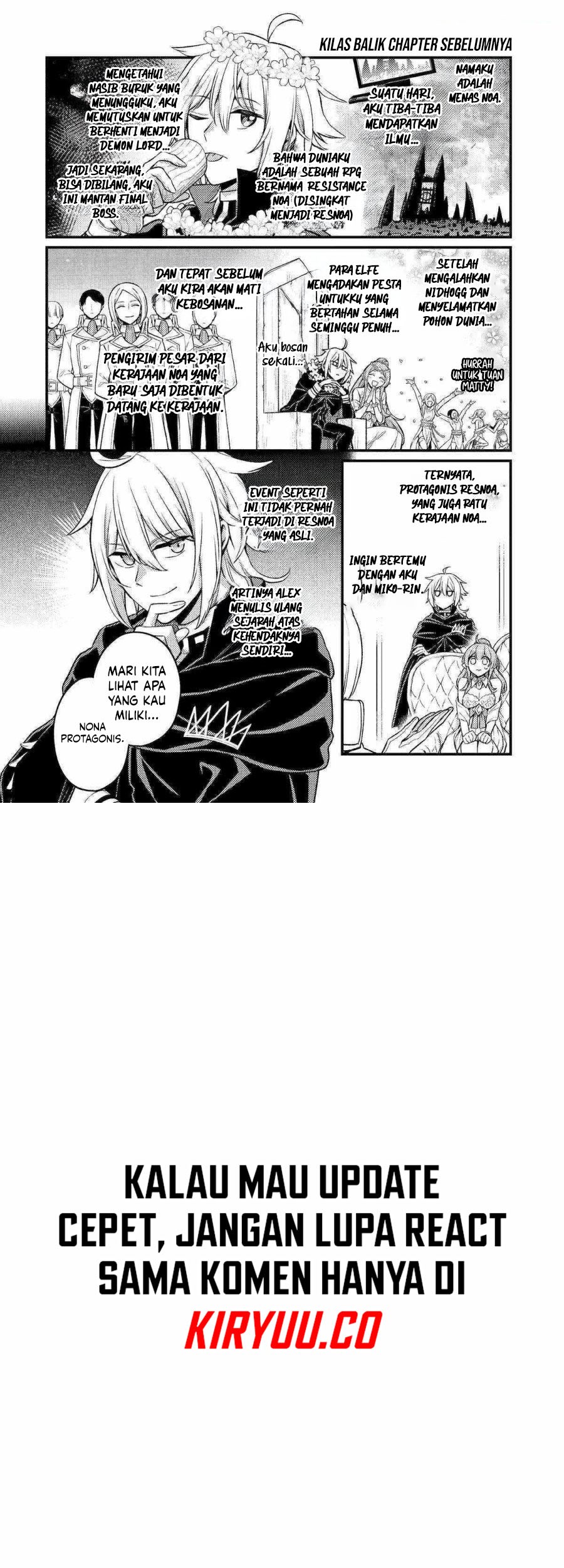 Baca Last Boss, Yametemita ~Shujinkou ni Taosareta Furi Shite Jiyuu ni Ikitemita~ Chapter 21 Gambar 2