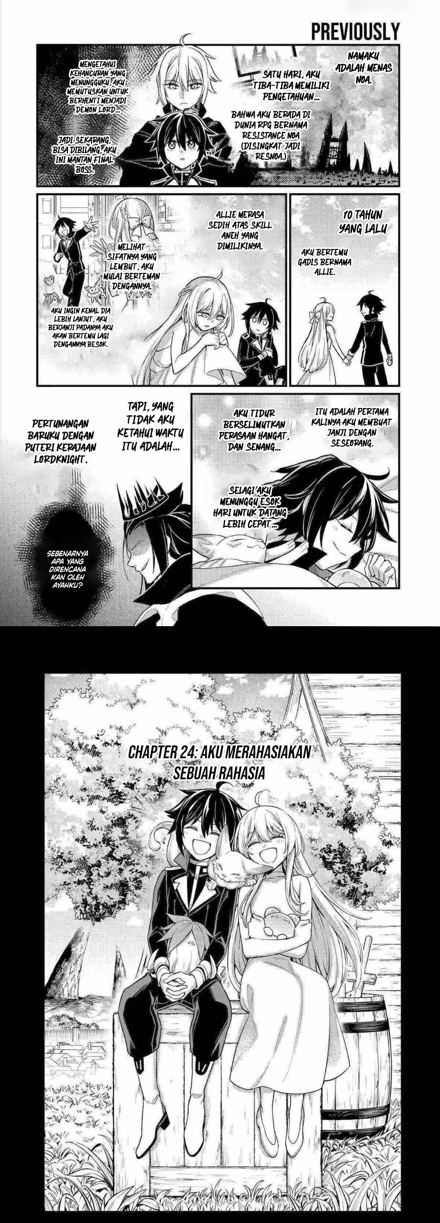 Baca Last Boss, Yametemita ~Shujinkou ni Taosareta Furi Shite Jiyuu ni Ikitemita~ Chapter 24 Gambar 2