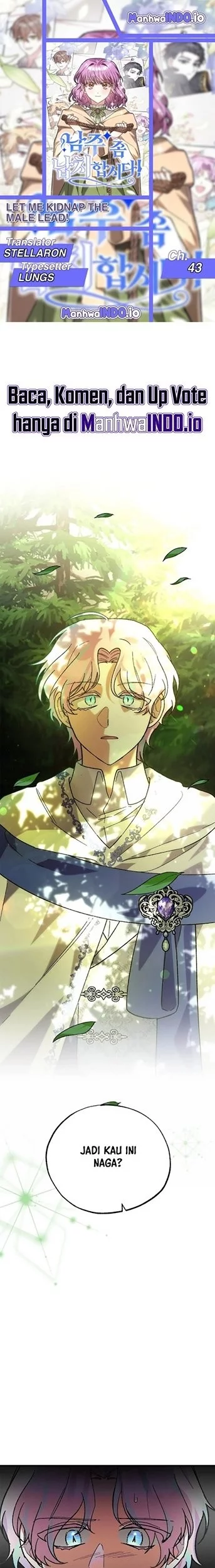 Baca Komik Let Me Kidnap the Male Lead! Chapter 43 Gambar 1