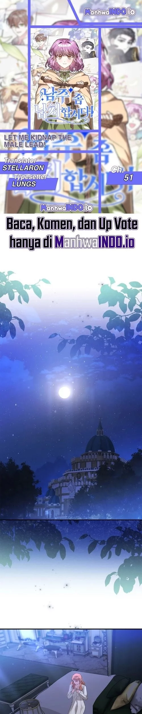 Baca Komik Let Me Kidnap the Male Lead! Chapter 51 Gambar 1