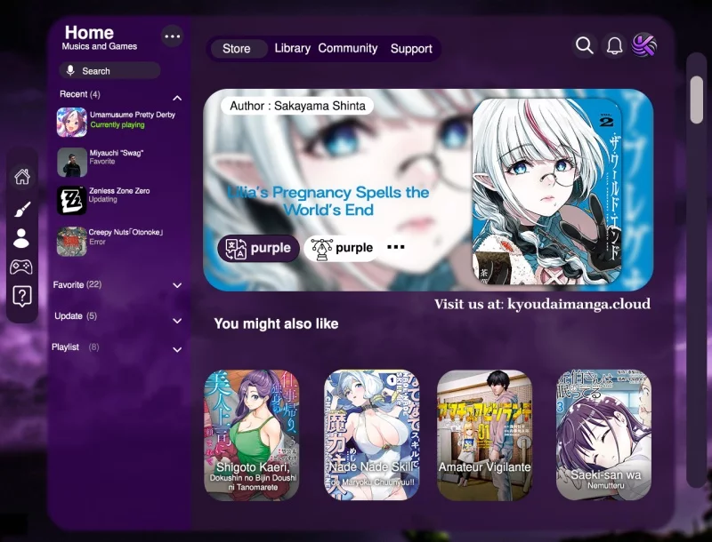 Baca Komik Lilia’s Pregnancy Spells the World’s End Chapter 11 Gambar 1