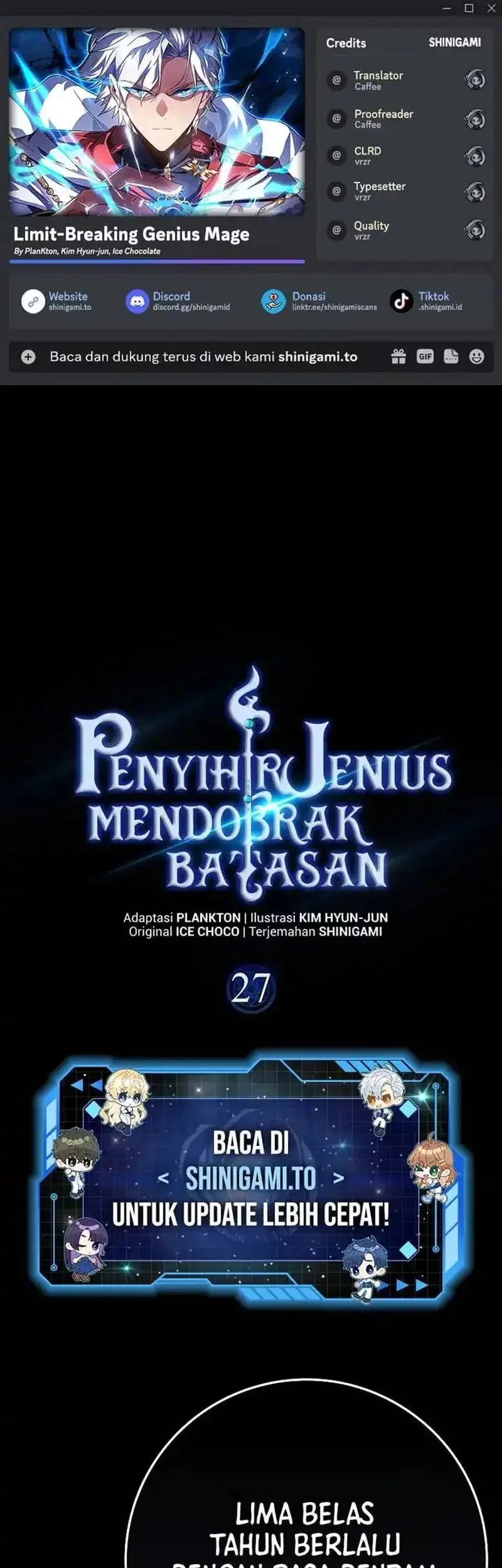 Baca Komik Limit-Breaking Genius Mage Chapter 27 Gambar 1