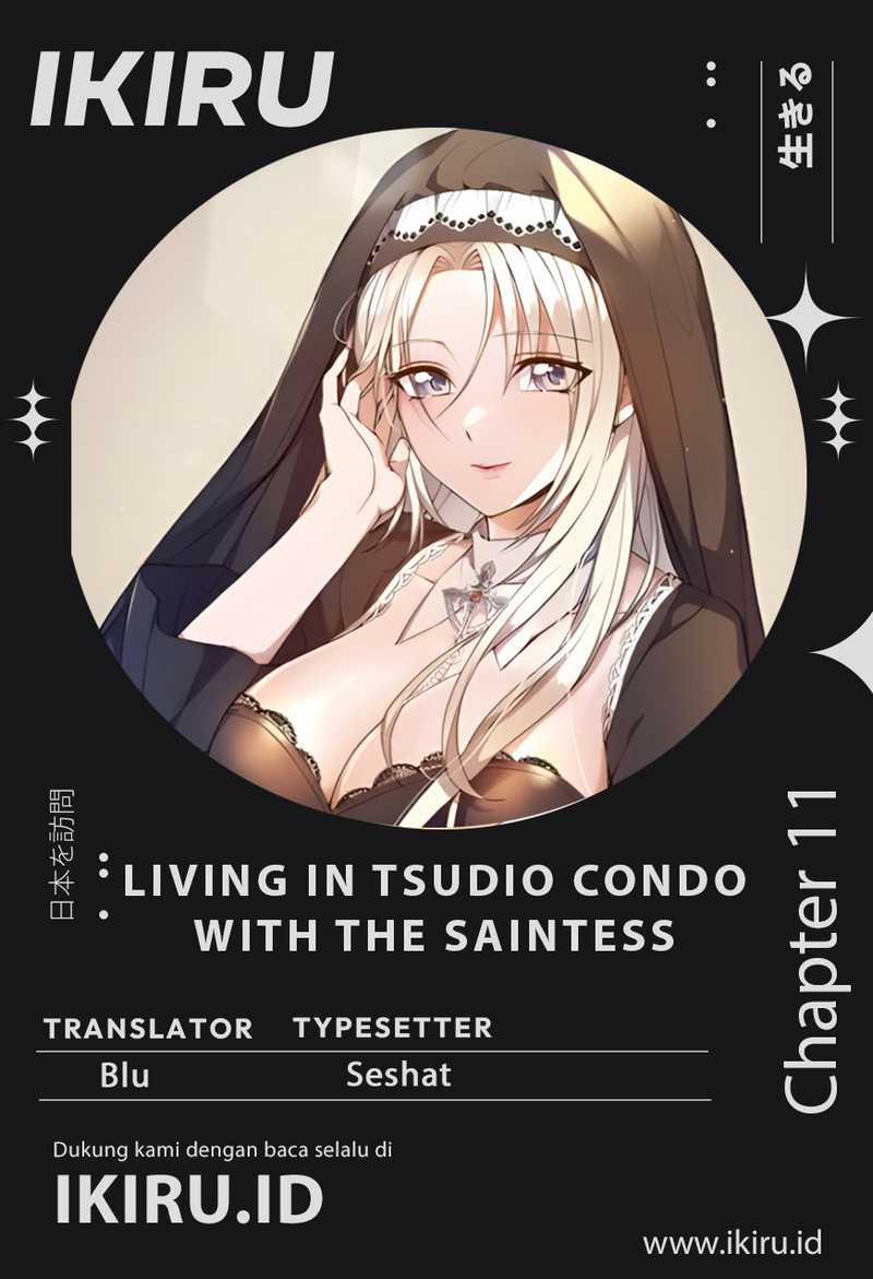 Baca Komik Living in a Studio Condo With the Saintess Chapter 11 Gambar 1