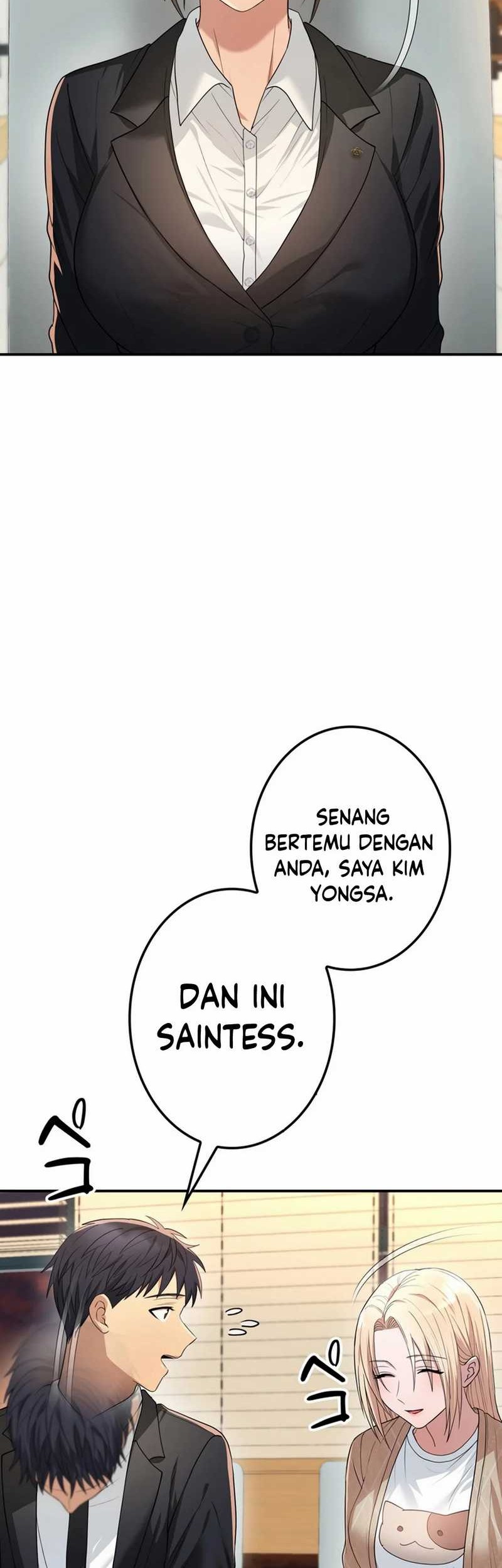 Living in a Studio Condo With the Saintess Chapter 11 Gambar 40