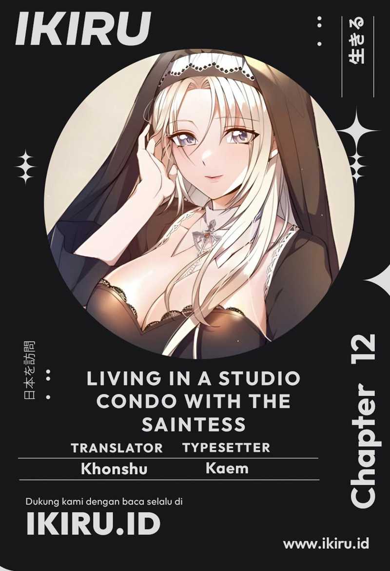 Baca Komik Living in a Studio Condo With the Saintess Chapter 12 Gambar 1