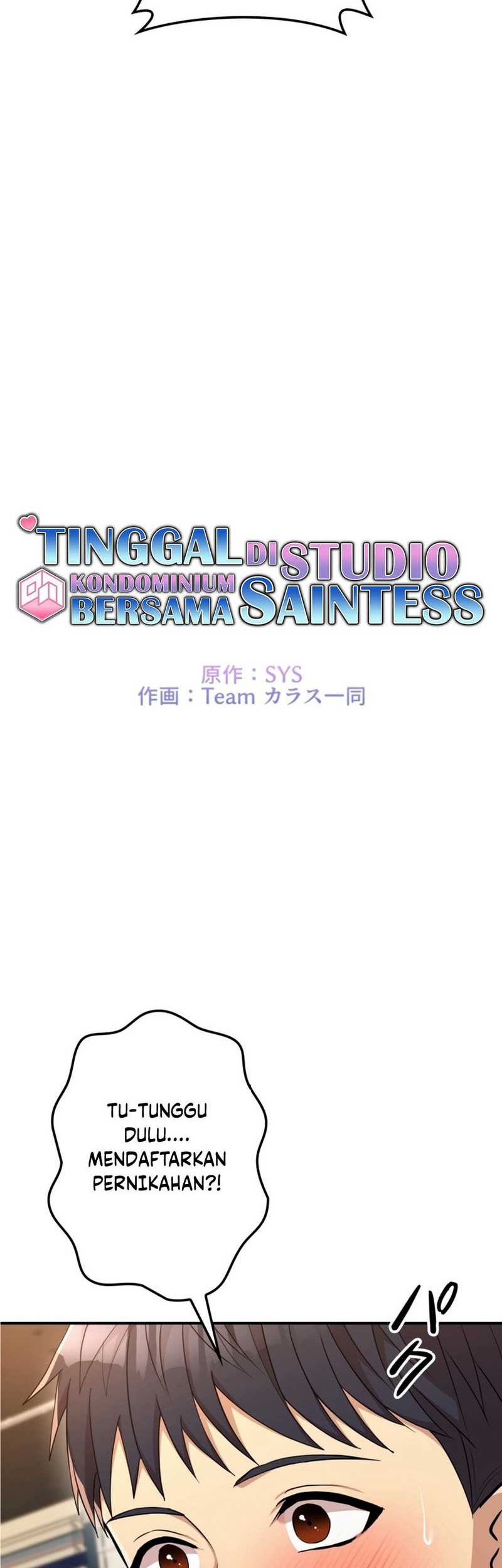 Living in a Studio Condo With the Saintess Chapter 12 Gambar 5