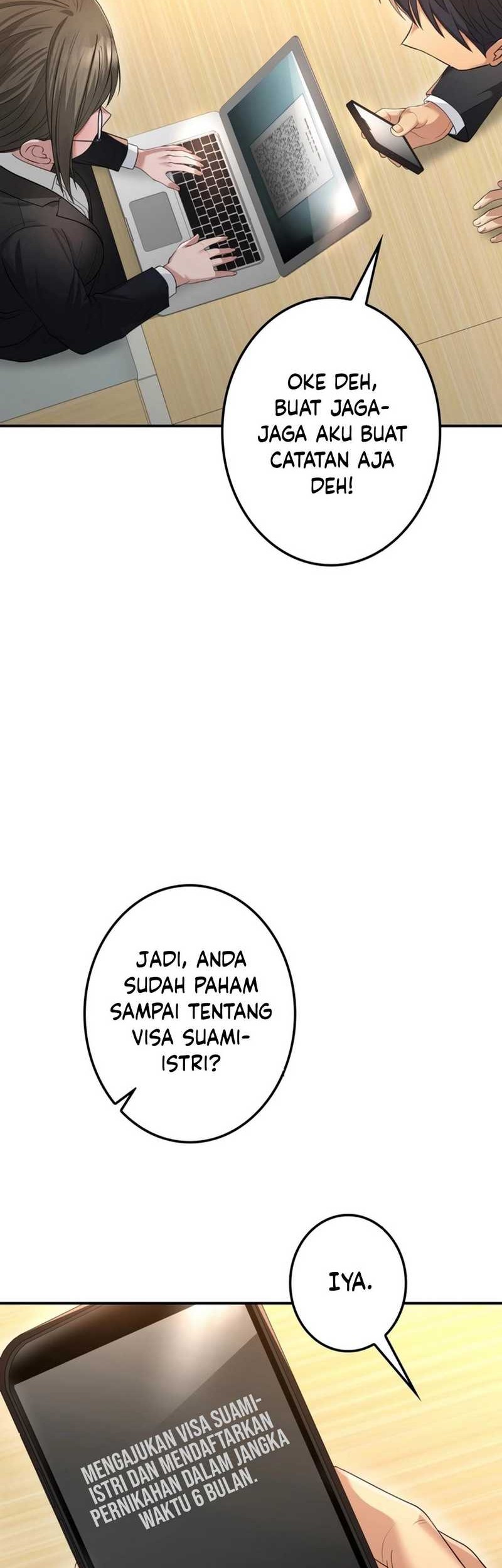 Living in a Studio Condo With the Saintess Chapter 12 Gambar 22