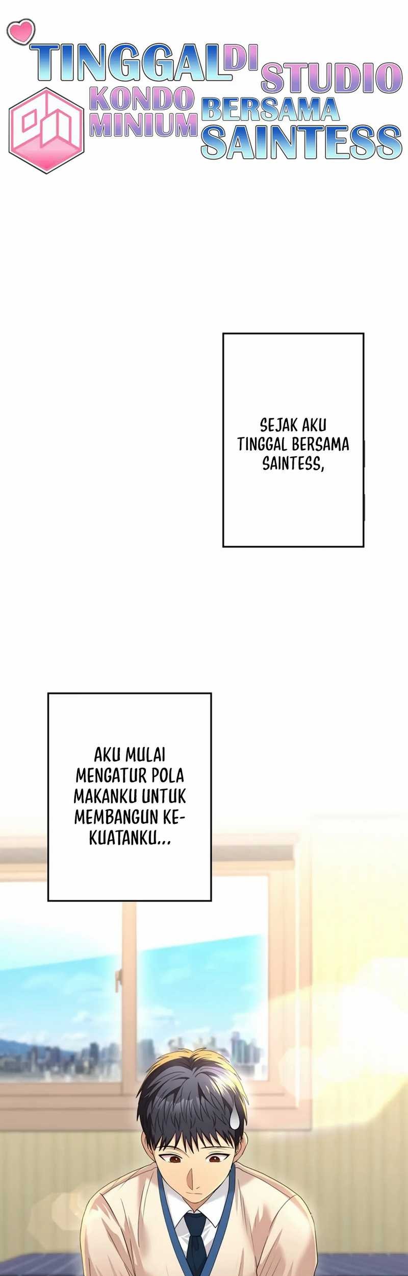Baca Living in a Studio Condo With the Saintess Chapter 14 Gambar 2