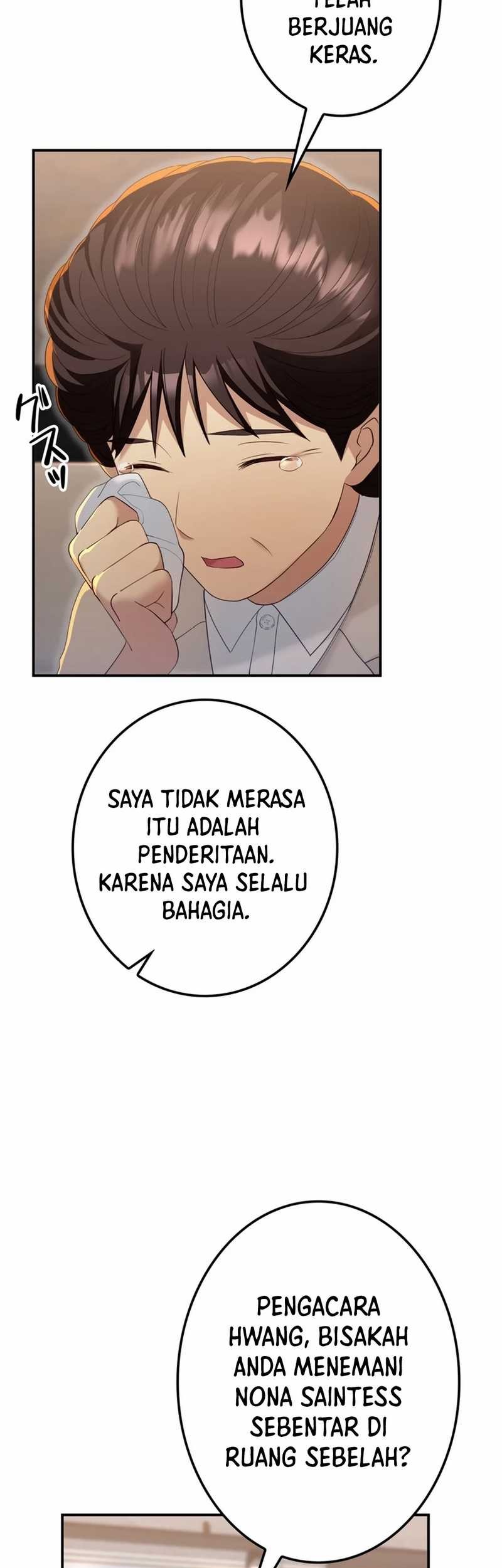Living in a Studio Condo With the Saintess Chapter 17 Gambar 45