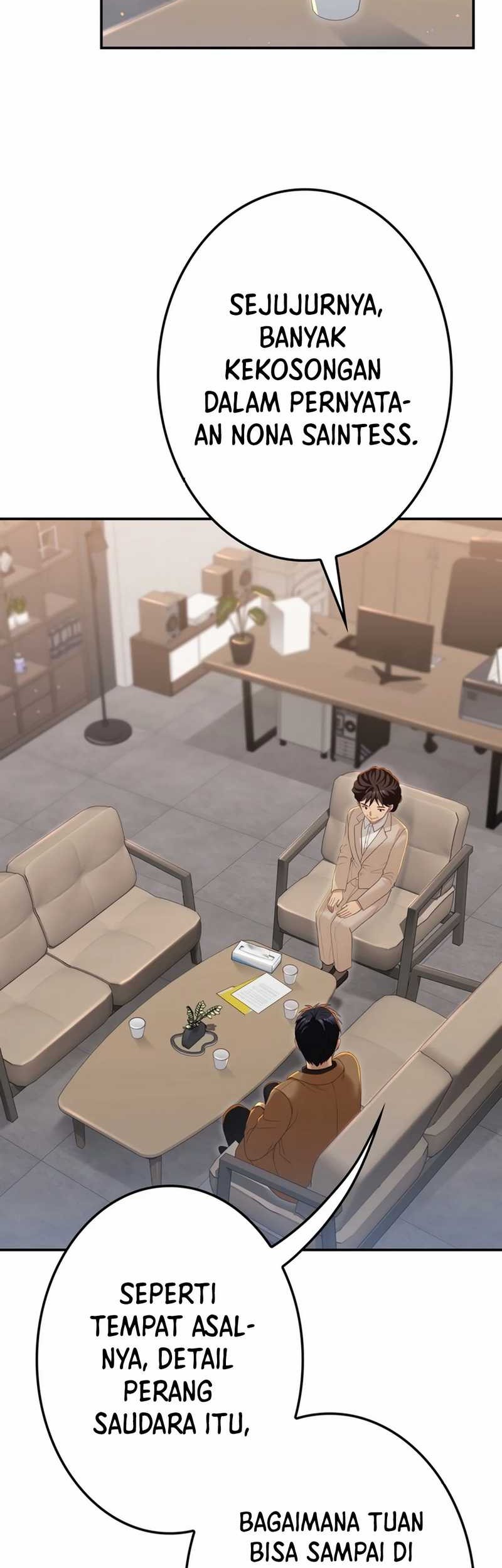 Living in a Studio Condo With the Saintess Chapter 17 Gambar 47