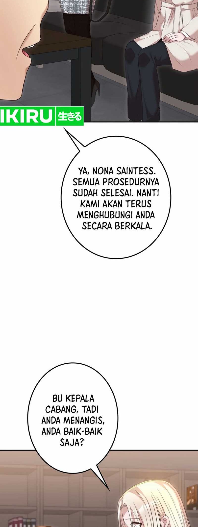 Living in a Studio Condo With the Saintess Chapter 17 Gambar 64
