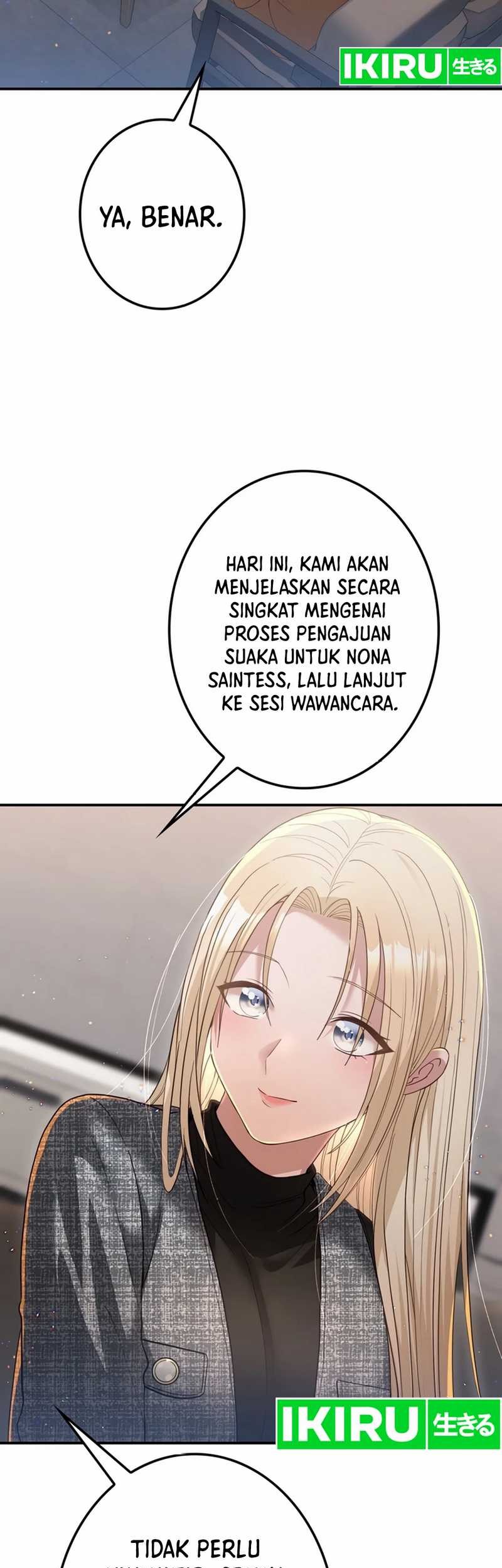 Living in a Studio Condo With the Saintess Chapter 17 Gambar 21
