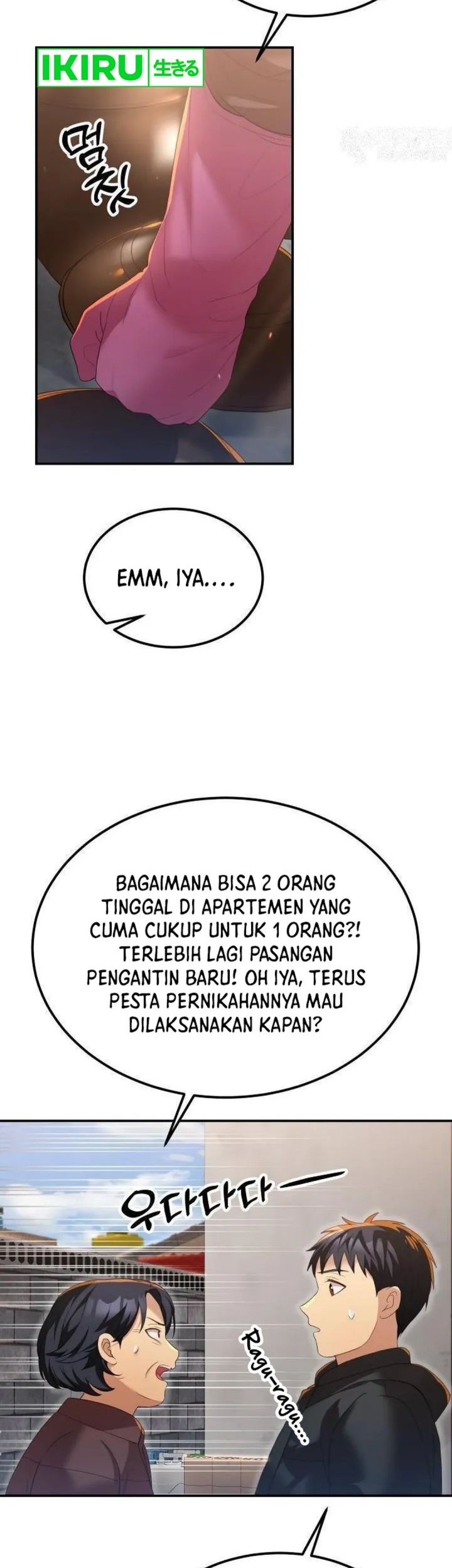Living in a Studio Condo With the Saintess Chapter 21 Gambar 11